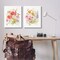 Stupell Industries Wildflowers in Bloom Insects 2 pc Canvas Wall Art Set Design by Danhui Nai